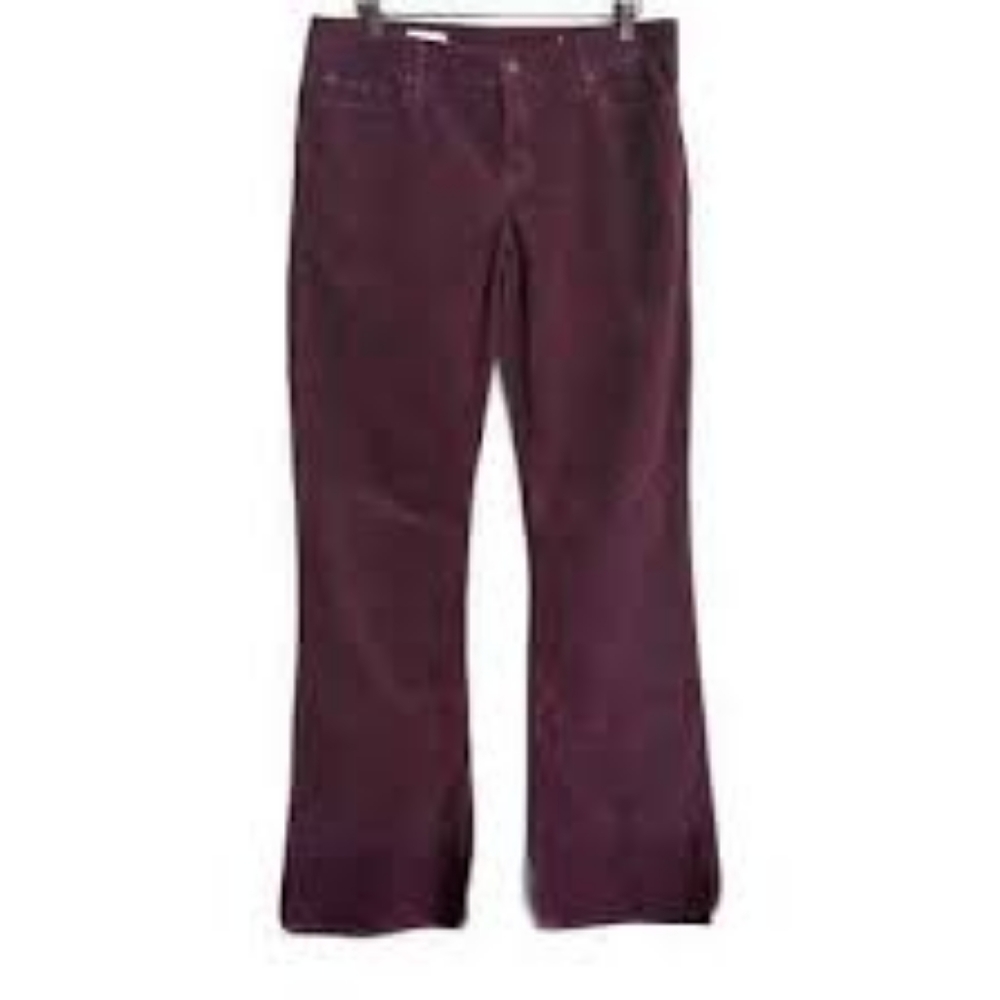 Old Navy Curvy Cords Color: Merlot Size:14